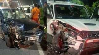 वाराणसी में दो सड़क हादसों में 10 घायल: दो कारें भिड़ीं, ट्रक ने कार को टक्कर मारी