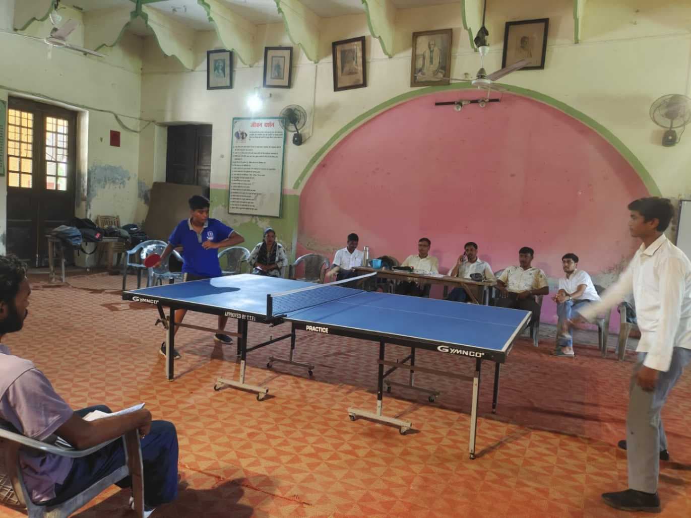 टेबल टेनिस में प्रतियोगिता में यश और ईशान ने दिखाए शानदार खेल...