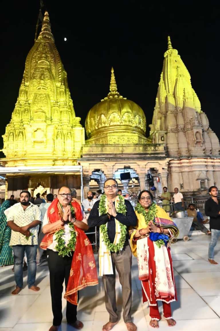 सत्यम मिश्र ने काशी विश्वनाथ मंदिर न्यास के मुख्य कार्यपालक अधिकारी का संभाला पदभार