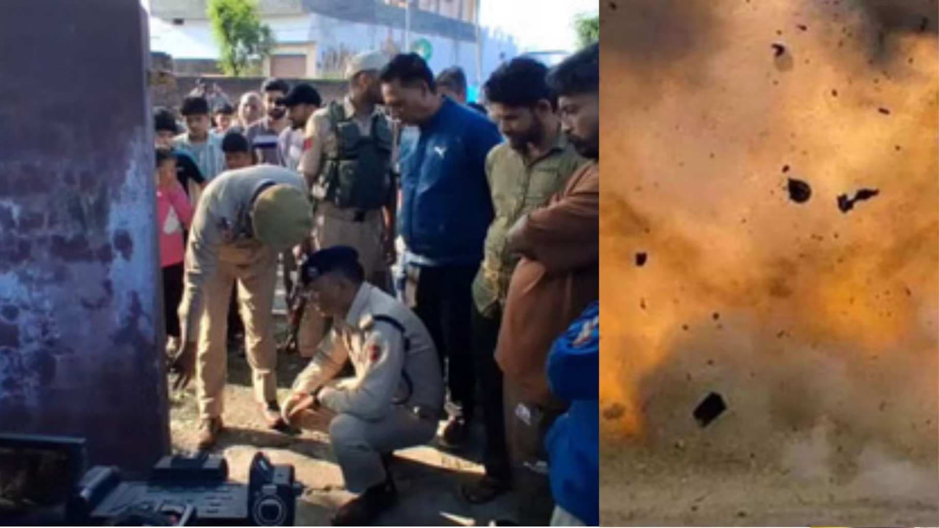 अकेली रहने वाली महिला के घर पर तेज धमाका, इलाके में दहशत