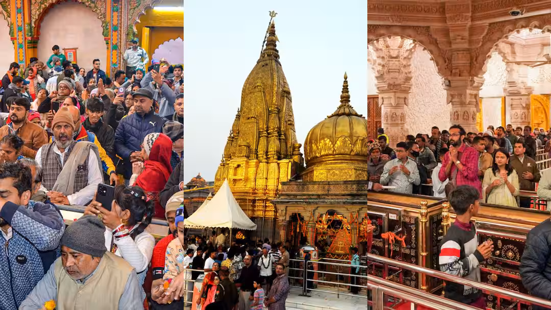 पुरुषोत्तम मास शुरू होते ही काशी के पुरुषोत्तम मंदिर में उमड़ी भक्तों की भीड़, दिखा आस्था का अद्भुत नजारा