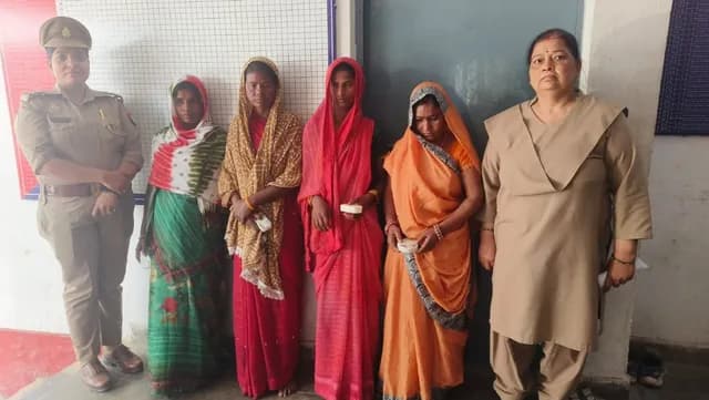 चैन स्नेचिंग गैंग का पर्दाफ़ाश,4 महिलाएं गिरफ्तार,पुलिस ने भेजा जेल