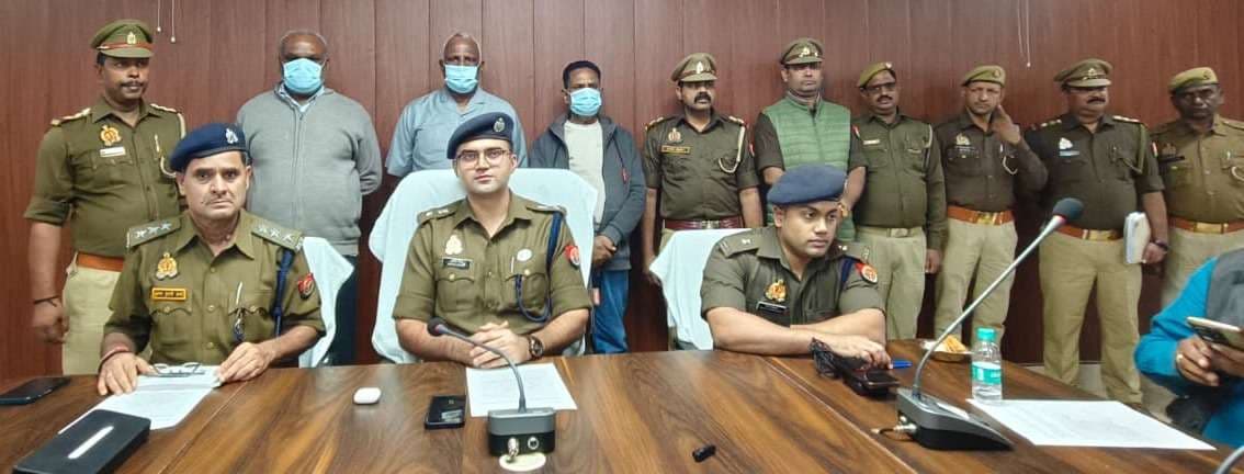 मुगलसराय के दवा व्यवसायी की हत्या के तीन साजिशकर्ता गिरफ्तार, शूटरों की तलाश में टीमें गठित