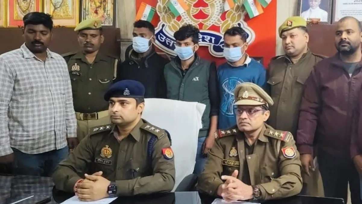 वाराणसी में अंतरराज्यीय गौतस्कर गिरोह का सरगना समेत तीन गिरफ्तार,