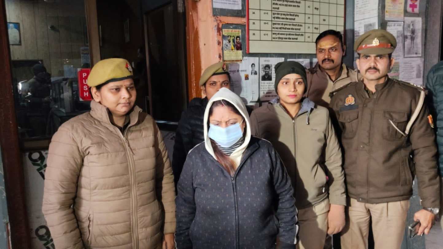 वाराणसी की लेडी ठग हरियाणा के सोनीपत से गिरफ्तार, चौक पुलिस की कार्रवाई