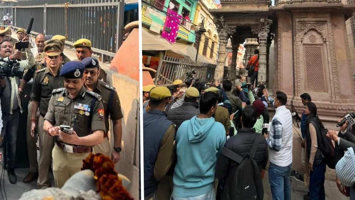 पुलिस कमिश्नर ने मंदिर क्षेत्र का किया निरीक्षण, मणिकर्णिका को लेकर कही ये बात