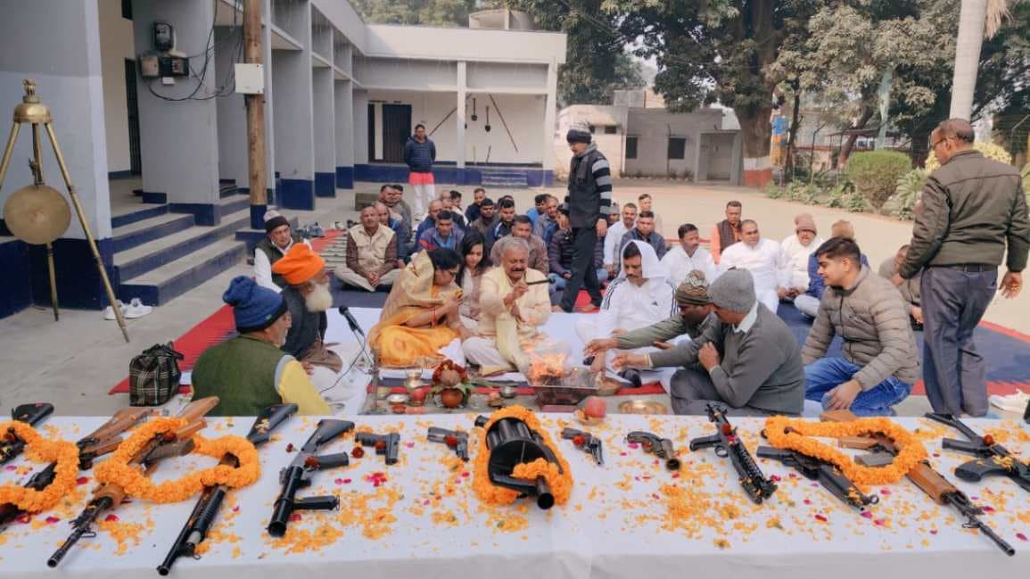 वाराणसी में 36वीं वाहिनी पीएसी रामनगर ने मनाया बल का स्थापना दिवस, भव्य आयोजन