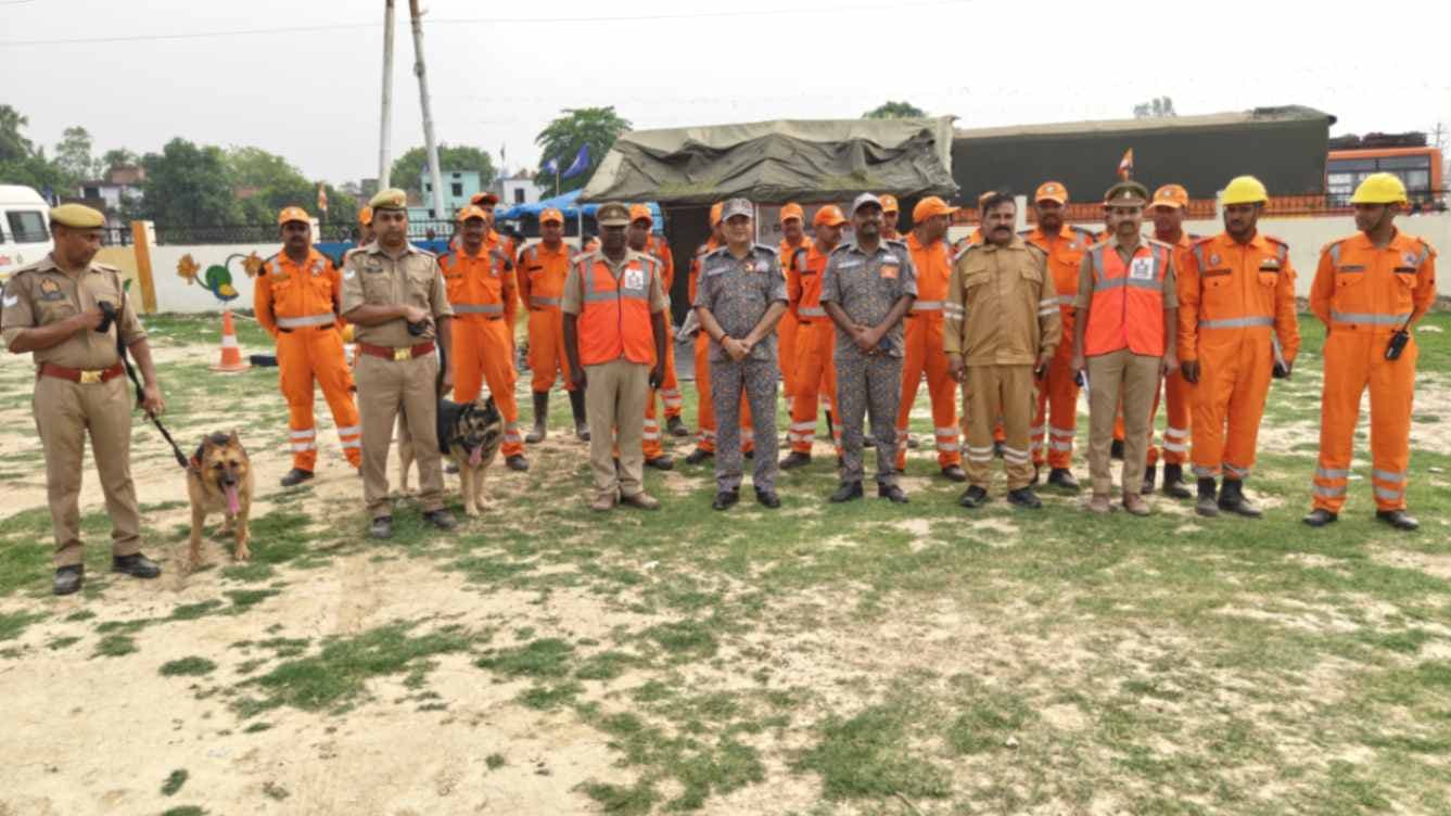 मॉक ड्रिल के जरिए NDRF की त्वरित प्रतिक्रिया क्षमता परखी, UP-MP में अभ्यास