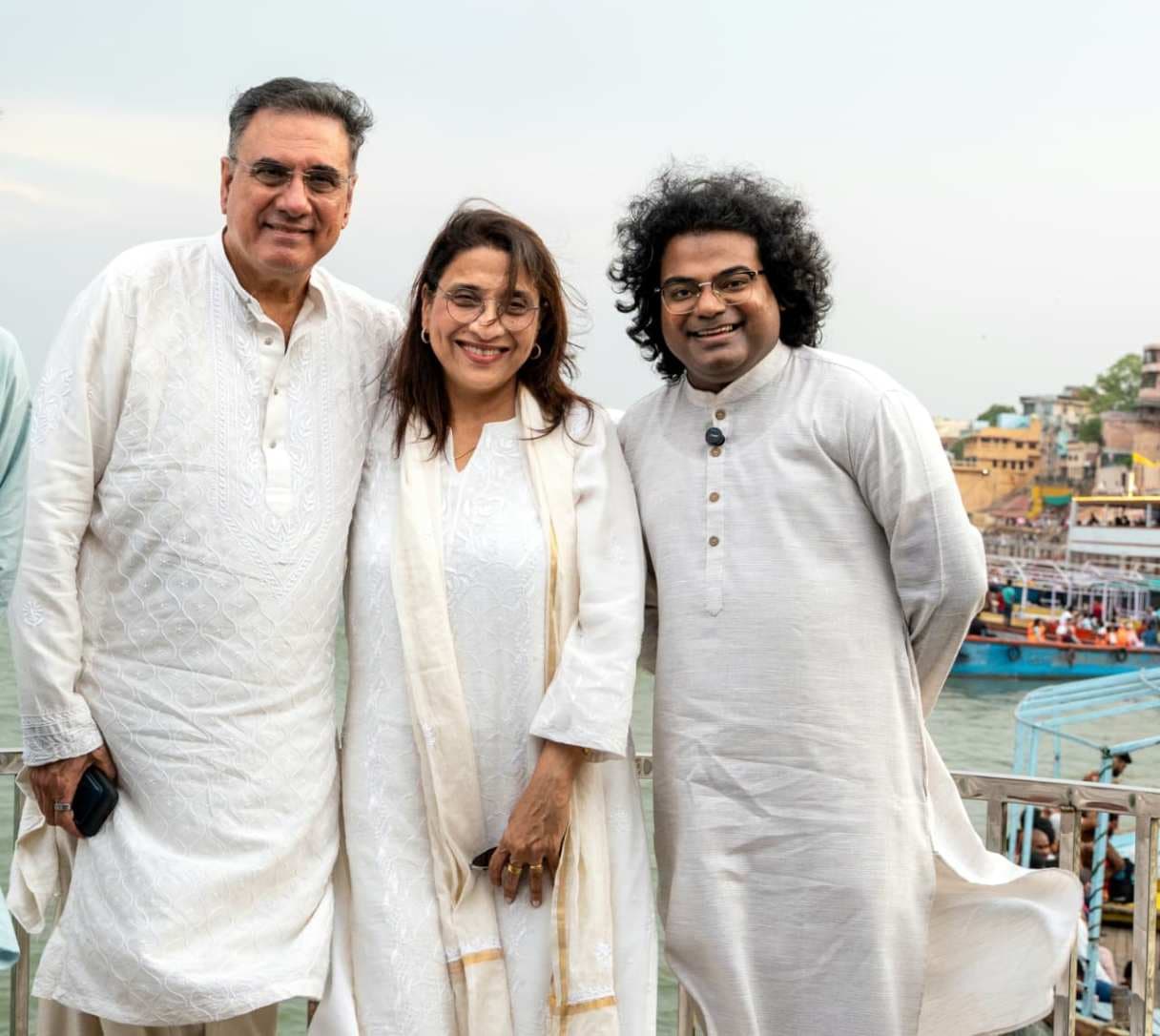 काशी पहुंचे बोमन ईरानी, बोले- सुना था बहुत, लेकिन यहां आकर बदली सोच