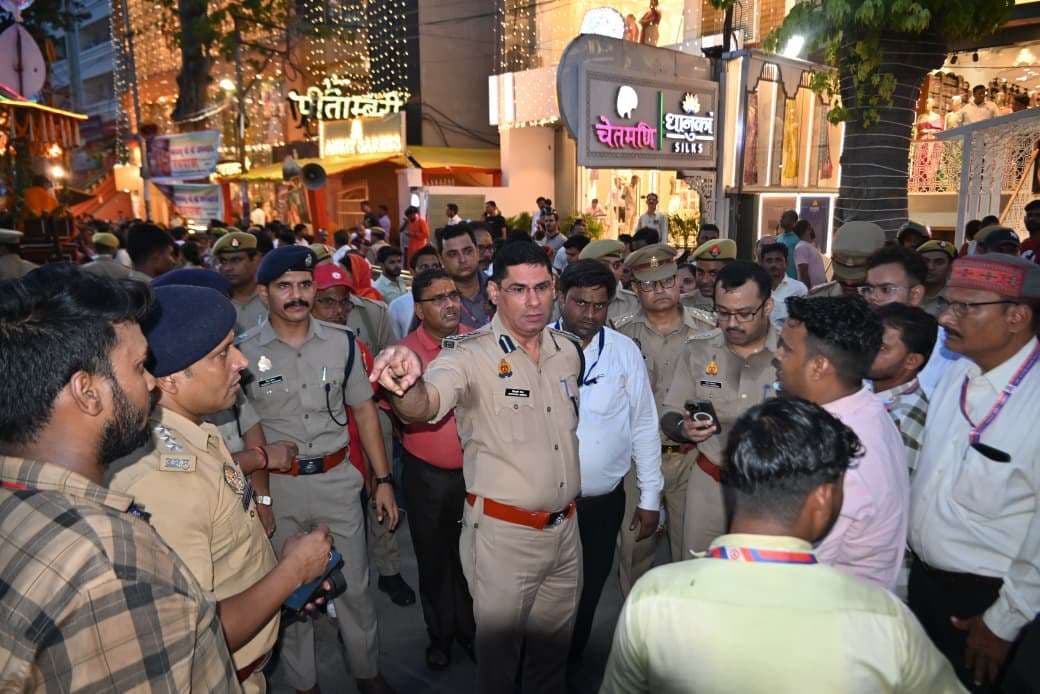 रथयात्रा मेले की सुरक्षा का डीआईजी शिवहरी मीणा ने लिया जायजा, ड्रोन-सीसीटीवी से निगरानी, पुलिस को दिए सख्त निर्देश...