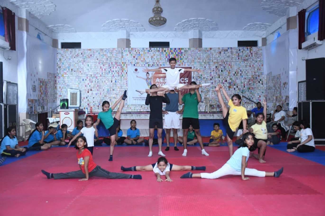 पांच दिन में 70 खिलाड़ियों ने सीखे जिमनास्टिक एरोबिक्स के कोड आफ प्वाइंट्स...