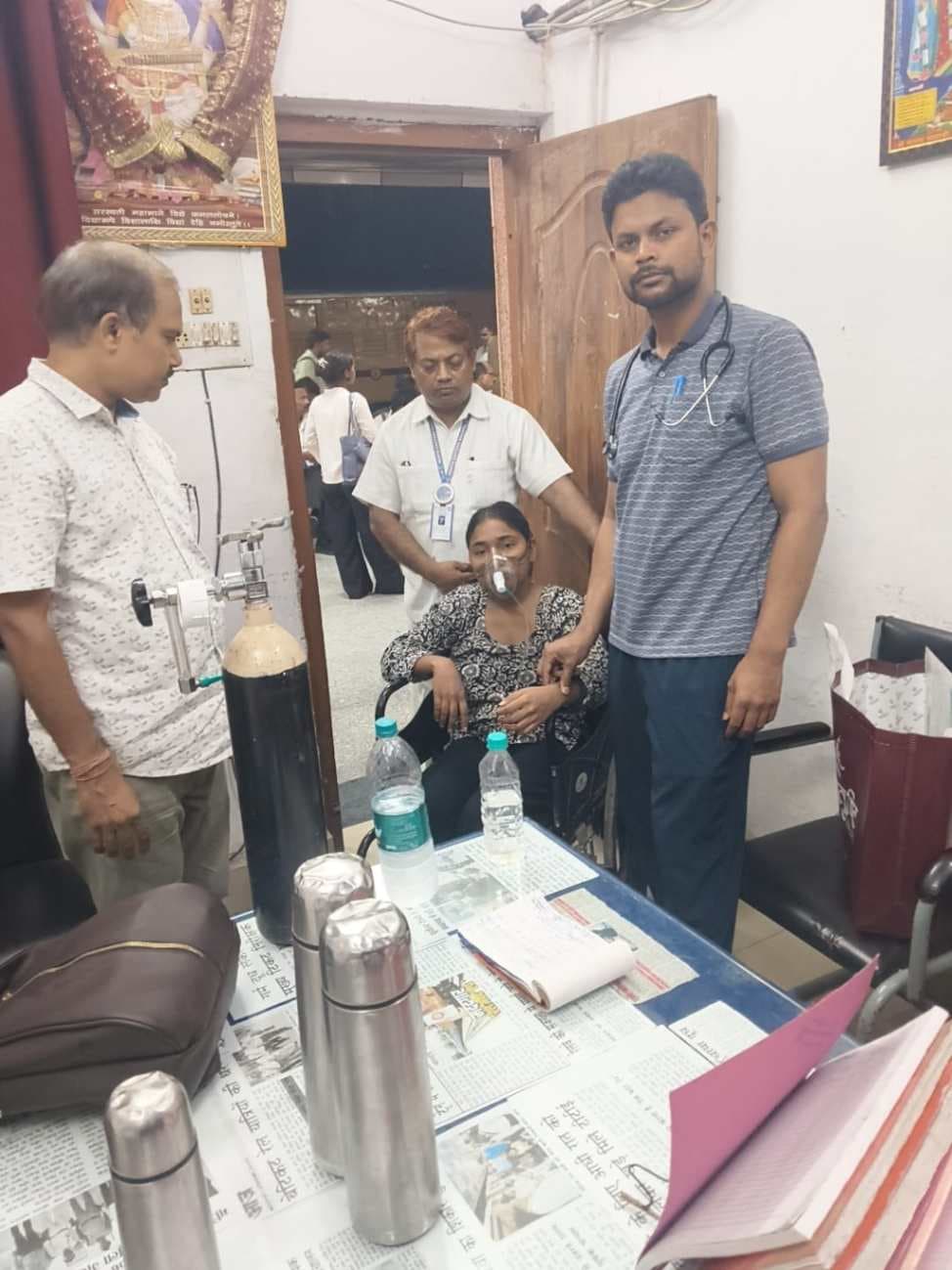 रेल मदद हेल्पलाइन की तत्परता से महिला यात्री की बची जान, समय पर मिला उपचार.