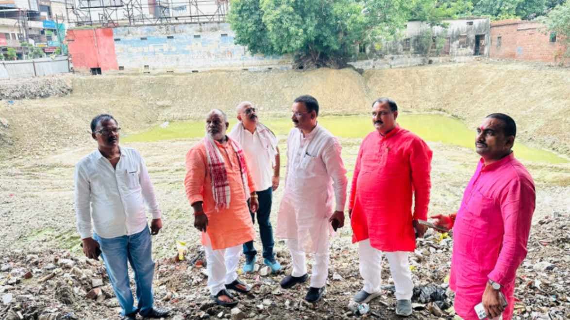 38 साल पुराने विवाद के बाद ककरमत्ता की ऐतिहासिक पोखरी का होगा कायाकल्प
