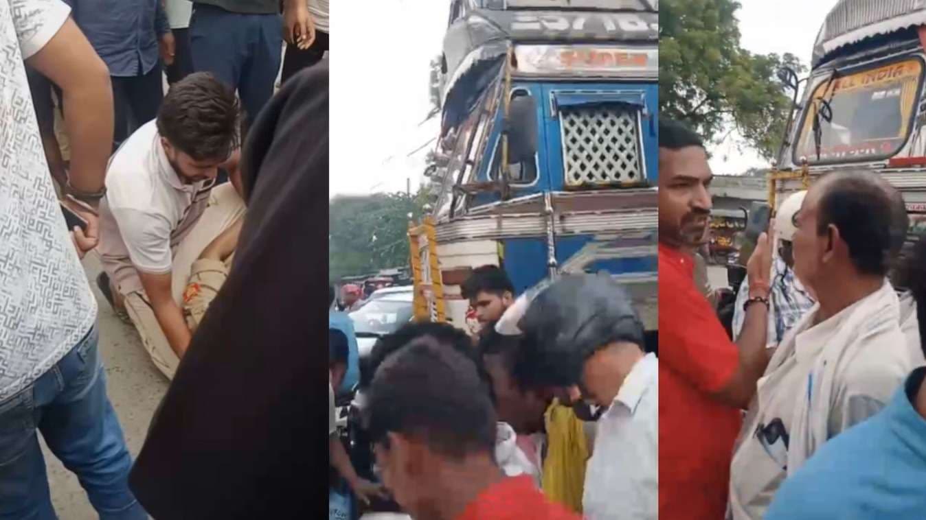 वाराणसी में हादसा: ट्रक की टक्कर से स्कूटी सवार सीआरपीएफ जवान घायल