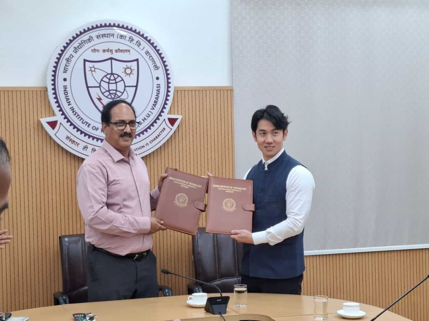 आईआईटी-बीएचयू और जापानी कंपनी टैलेंडी होल्डिंग्स के बीच हुआ एमओयू, प्लेसमेंट और हैकाथॉन में भी होगा सहयोग