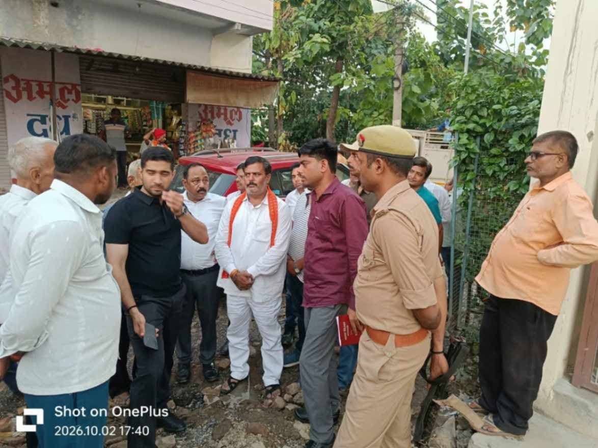 मां दुर्गा की विदाई से पहले विसर्जन कुंड को लेकर तैयारियां तेज, नगर आयुक्त ने मौके पर लिया जायजा