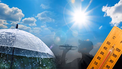 बादलों की आवाजाही से मौसम में बदलाव, वाराणसी में हुई हल्की बारिश