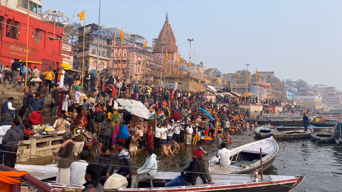 VARANASI GANGA NAHAN KHICDI