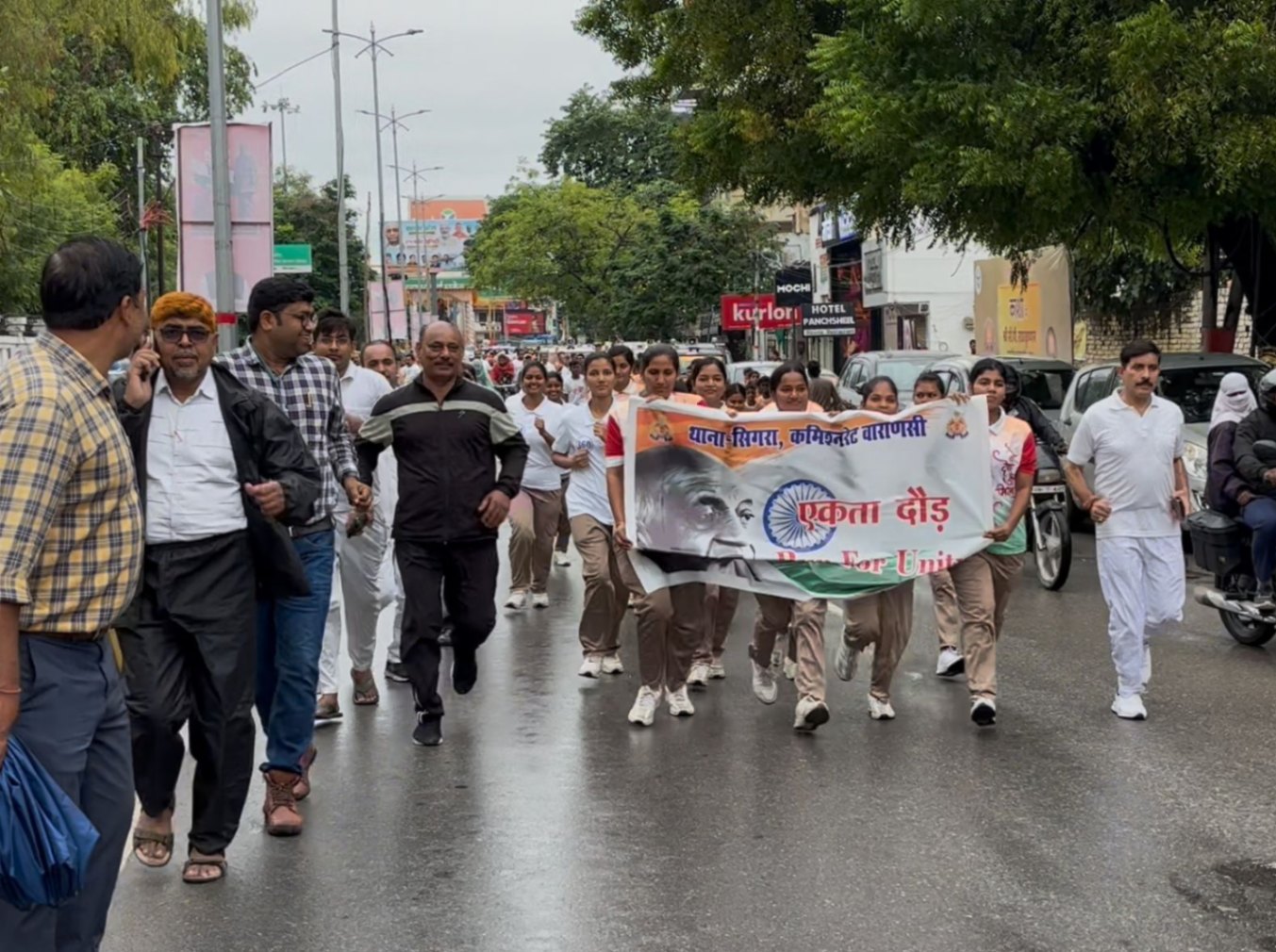 RUN FOR UNITY #VARANASI #SARDAARBHALLAVBHAIPATEL