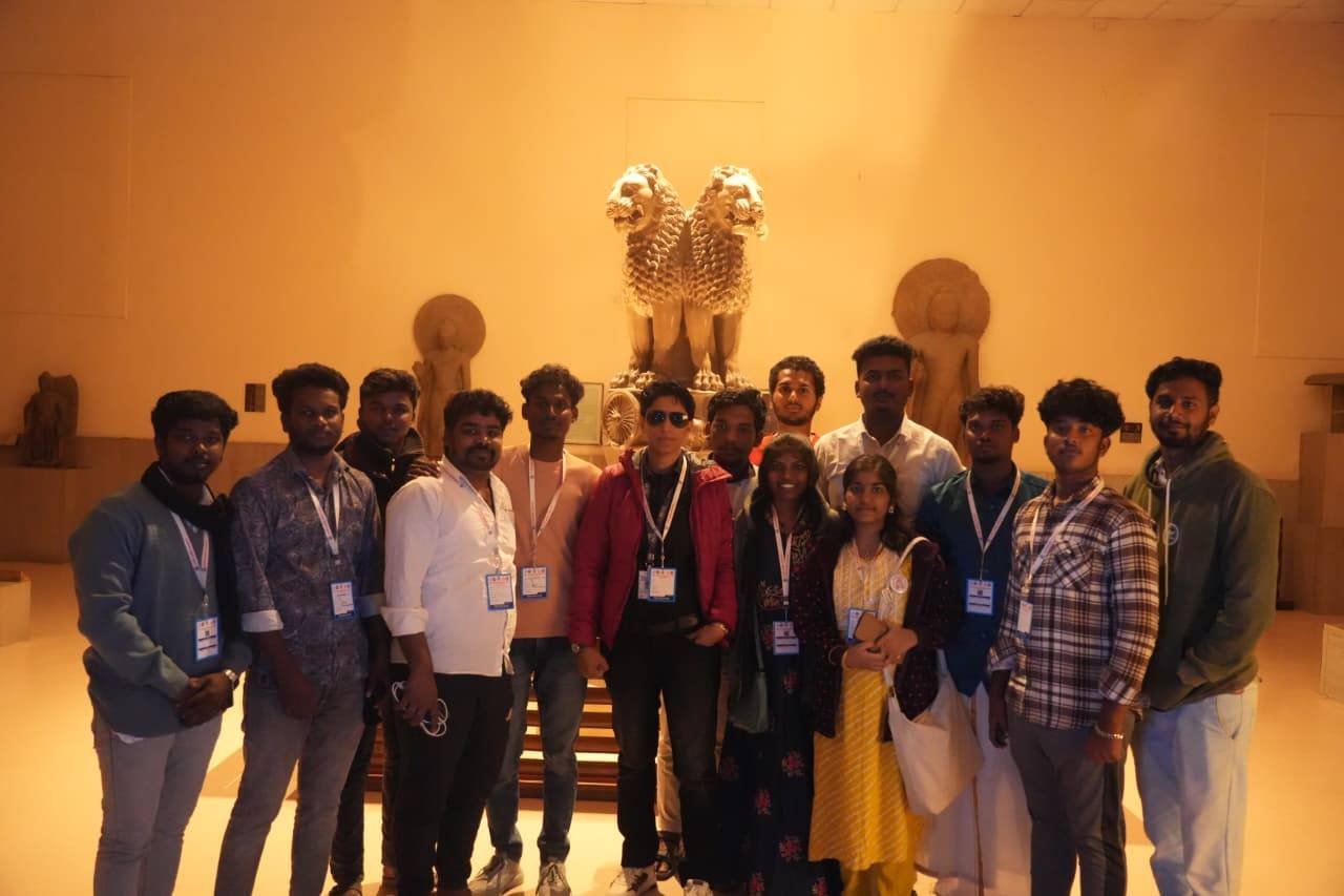 Students get acquainted with the heritage of Sarnath
