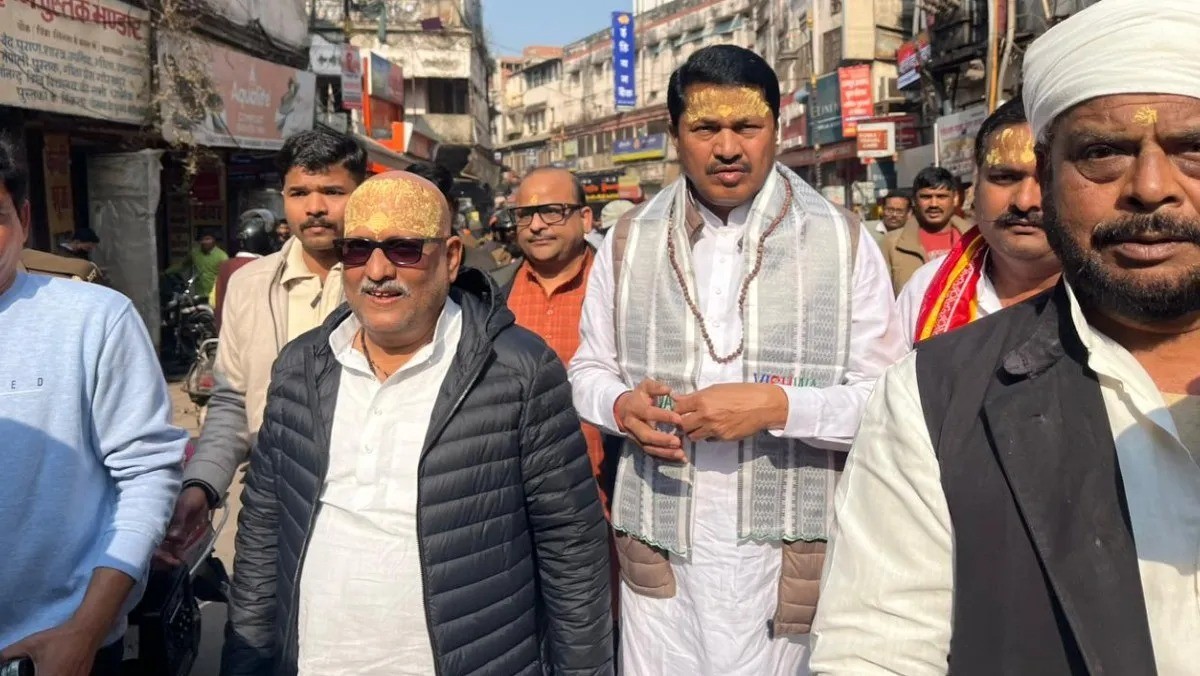 अजय राय और नाना पटोले ने बाबा विश्वनाथ का किया दर्शन, अविमुक्तेश्वरानंद मामले में कही ये बात